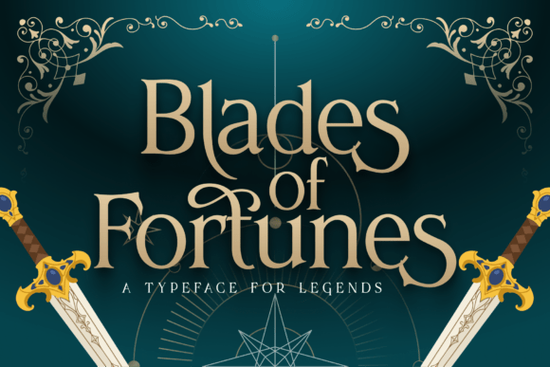 Blades of Fortunes Font